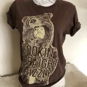 3/$20 Workaholics Brown grizzly tee